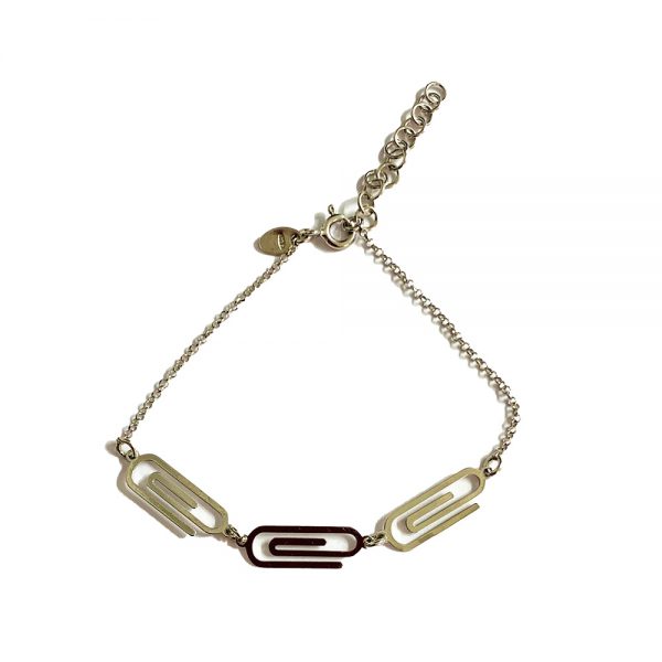 Bracciale alpha paperclip