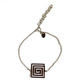 Bracciale alpha spirale quadra
