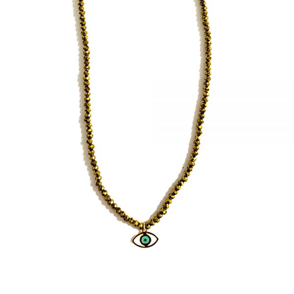 collana ciondolo occhio