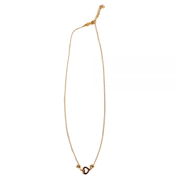 Collana cuore colore oro - immagine 3