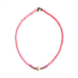 collana rosa perla