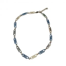 Collana Alpha chocker glitter