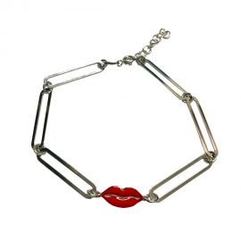 bracciale maglia lunga bocca
