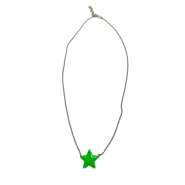 Collana BV stella verde
