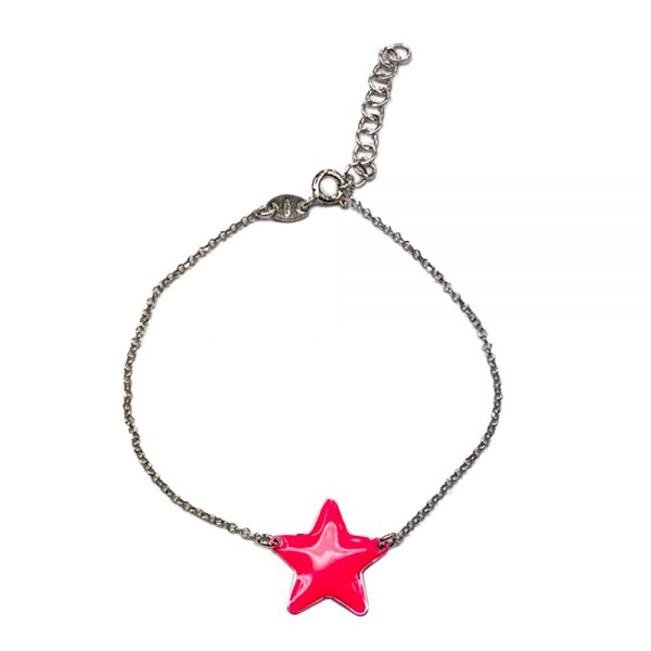 bracciale BV stella fucsia