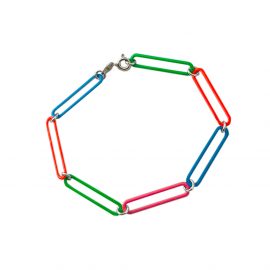 braccialetto BV clips multicolor
