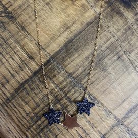 collana summer21 stelle black dett
