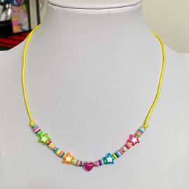 collana summer21 cordino giallo
