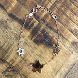 bracciale tre stelle
