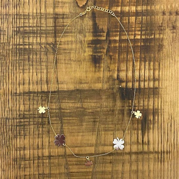 collana cinque quadrifogli ok