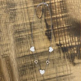 collana tre cuori gloss