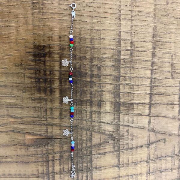 collana fiori perle dett